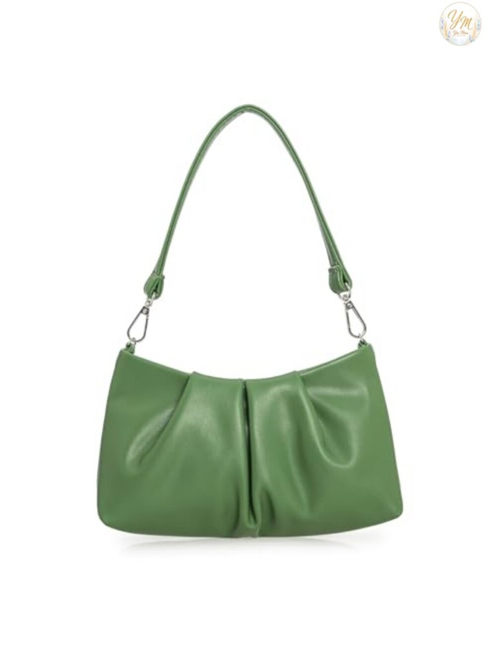 Women's Pleated PU Leather Clutch Evening Bag Formal Wedding Party Purse